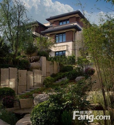 青龙湖7北湖壹号独栋别墅美丽的西山叠翠优美的湖景风光