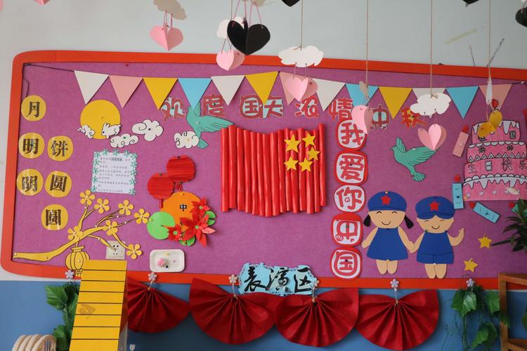 情系国庆,浓情中秋———龙头山镇中心幼儿园新学期教师主题环创展示