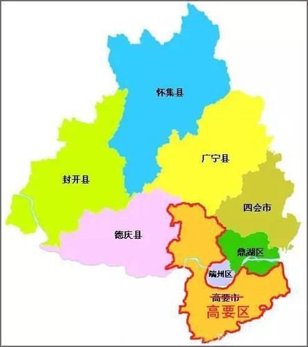 肇庆地图