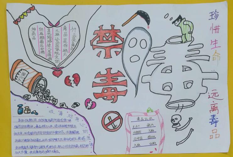 禁毒防毒我先行"上升乡中心学校毒品知识宣讲活动