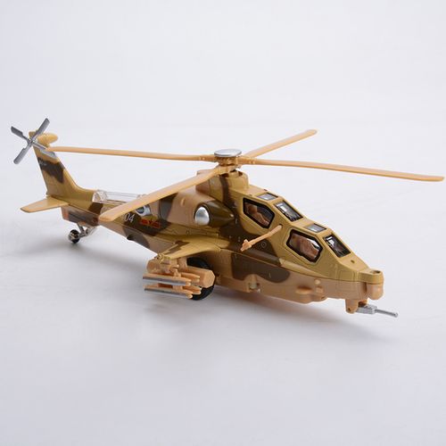[卡威玩具旗舰店] 飞机武装直升机仿真金属武直十 10 军事模型武直