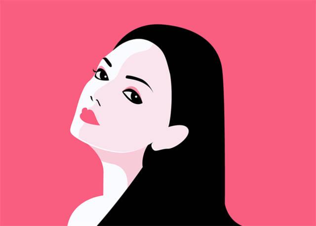 ps可以把任何一张人物照都变成插画风格