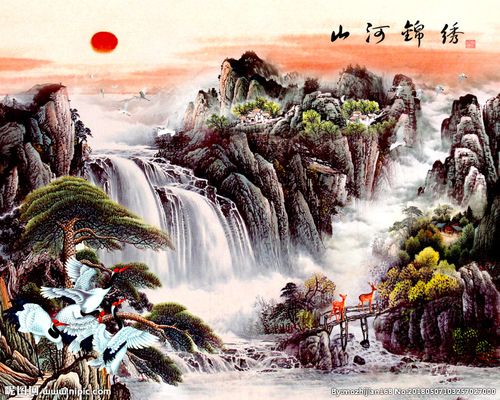 锦绣山河图片