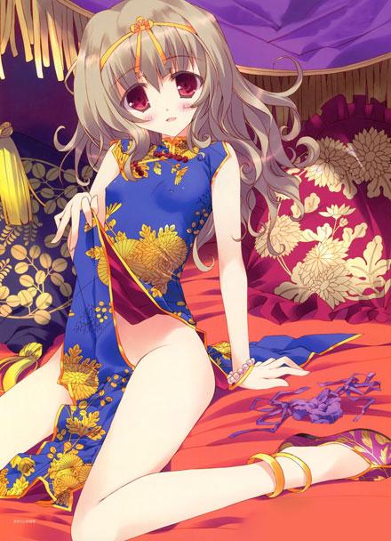 二次元旗袍美少女性感美图赏三(5)