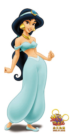 最富吸引力公主    电影《阿拉丁神灯》中那一抹动人的浅绿色身影,那