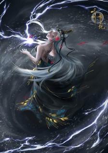 少女 古风 白发