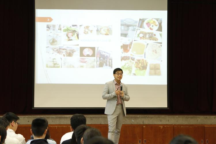 李浩然博士为中四同学主持「一带一路」讲座