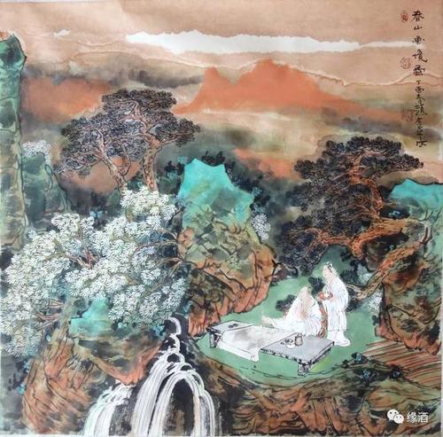 酒缘·画缘——中国水墨画院名家走进缘酒邀请展之赵金平绘画作品