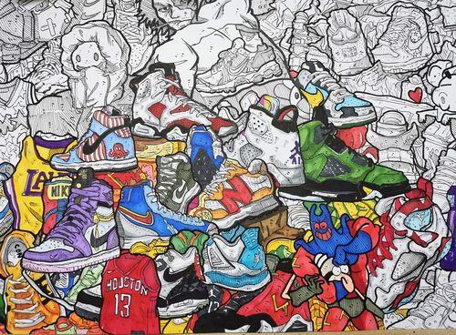 原创潮流艺术绘画