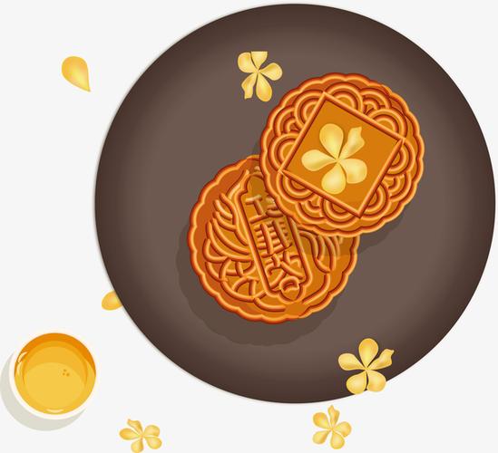 月饼盘子设计素材_月饼盘子图片免费下载_佳库网
