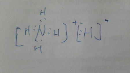 nh5的等电子体 2010-08-10 nh4 离子中n-h键的键角为 ,写出离子化合物