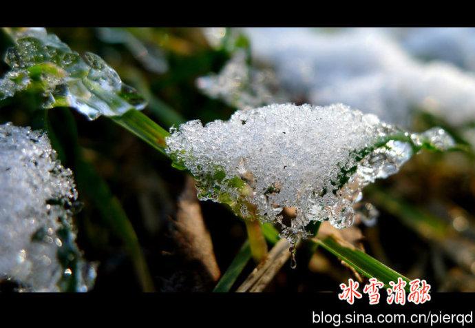 冰雪消融