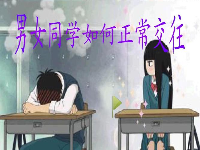 《男女同学怎样交往》ppt