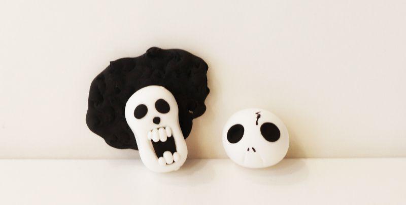 恐怖骷髅粘土教程