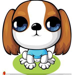 呆萌卡通简笔画头像 动物卡通头像简笔画