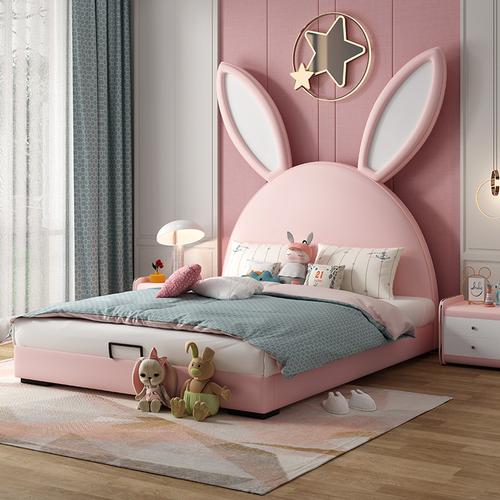 儿童床卡通床真皮床环保健康视频