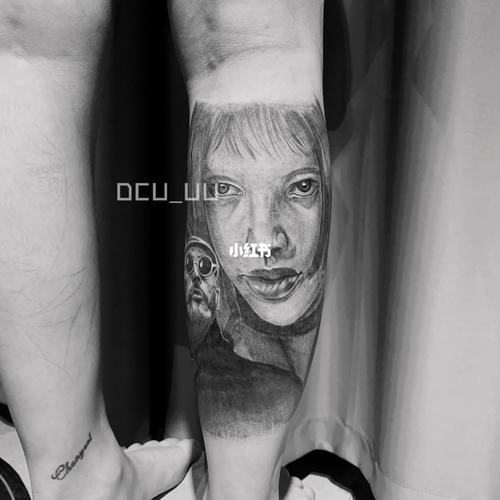 tattoo|这个杀手不太冷|写实纹身|小腿纹身_纹身_tattoo怎么样_写实