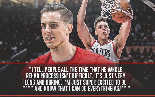 扎克·科林斯正式复出.图/社交媒体