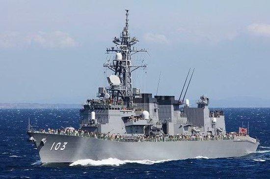 资料图:日本海上自卫队夕立号导弹驱逐舰