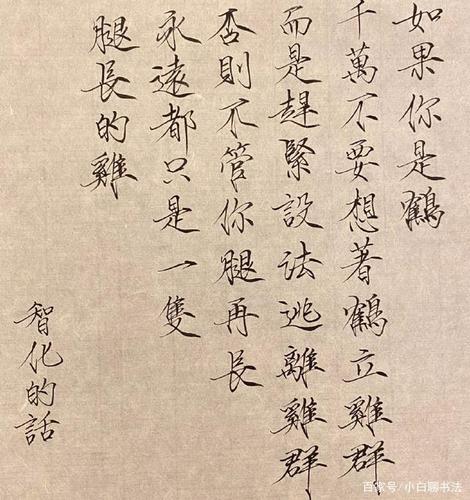 歌手郑智化秀硬笔"瘦金体",笔笔精彩字字精到,书坛"