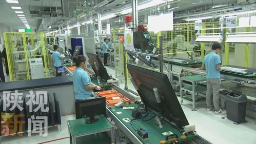 冠捷年产400万台电视整机生产项目在咸阳投产胡和平刘国中芮晓武