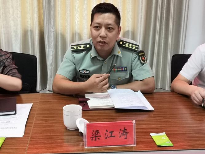 市委常委,组织部长景雪萍,市武装部部长梁江涛到芝田镇开展八月份一月