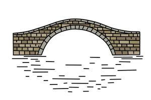 拱桥简笔画大全集