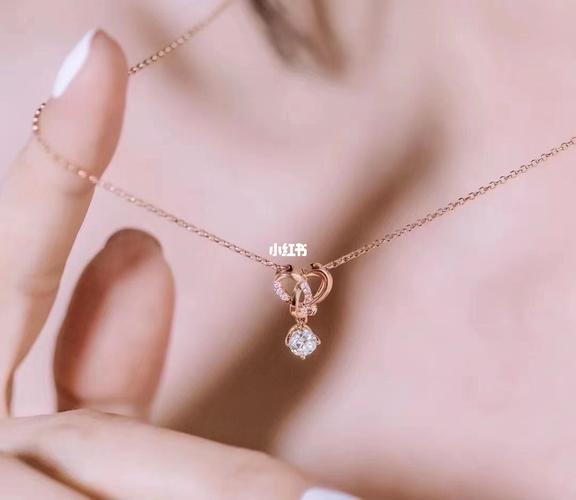周生生18k玫瑰金钻石项链_18k玫瑰金_钻石项链_麦当劳