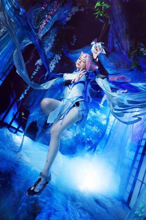 cos:王者荣耀,貂蝉猫影幻舞
