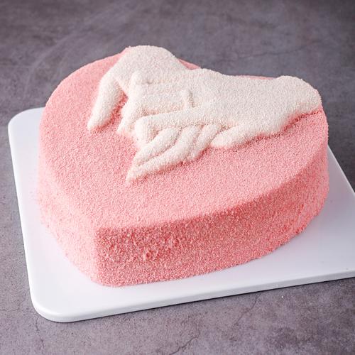 法式慕斯喷砂蛋糕模型仿真2020新款网红流行生日蛋糕样品