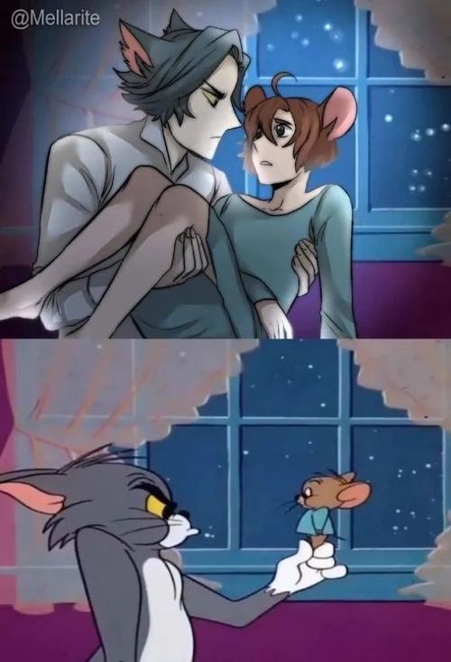 猫和老鼠拟人,该死的童年,我又磕到了!