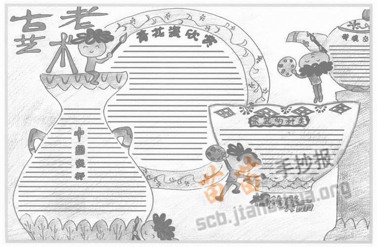 小学生艺术节手抄报资料