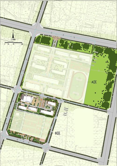 烟台一中南校区教学楼建设