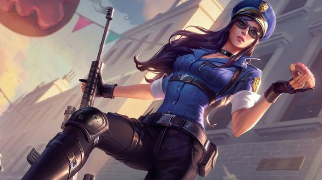 皮城女警凯特琳原画再次更新!新旧原画对比,哪个是你的最爱