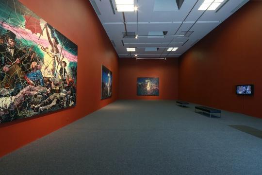 再现曾梵志与古典对话的全过程,卢浮宫空降香格纳