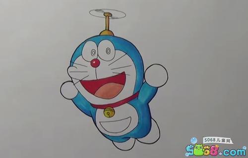 哆啦a梦马克笔简笔画