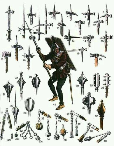 用来敲开骑士龟壳的武器——页锤!对付坚固的板甲很