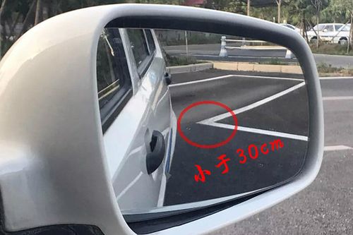 倒车入库那个回半圈的点是根据30公分判断的嘛?