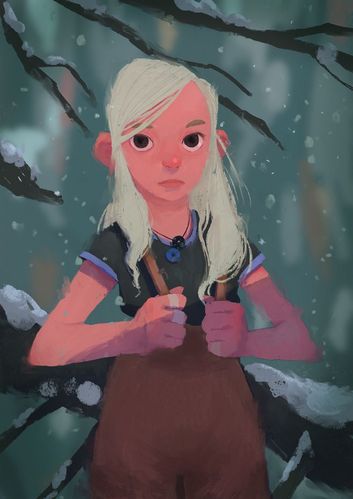 beatrice blue on behance