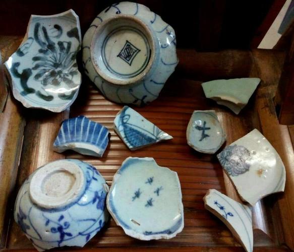 古瓷片系列七单片任选 包老包真唐宋元明清古瓷瓶碗盘罐炉壶杯