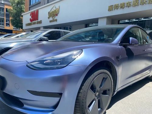 特斯拉 model 3改色_膜师傅车膜联盟管家攻略_特斯拉怎么样_汽车_汽车