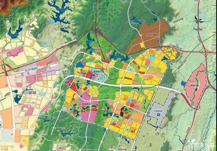 永川房产资讯 小编探盘 资讯详情页规划建设的永川科技生态城,西靠蔡