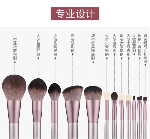 紫葡萄化妆刷套装 小葡萄化妆刷美妆工具超软化妆扫