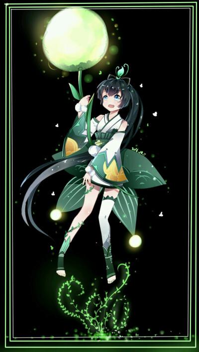阴阳师壁纸萤草