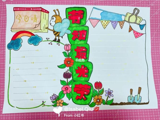 劳动教育手抄报_手抄报_教育_暑假_文化_阅读