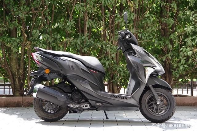 测评本田小踏板摩托车rx125fi