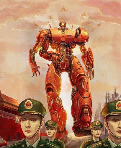 简笔画环太平洋暴风赤红