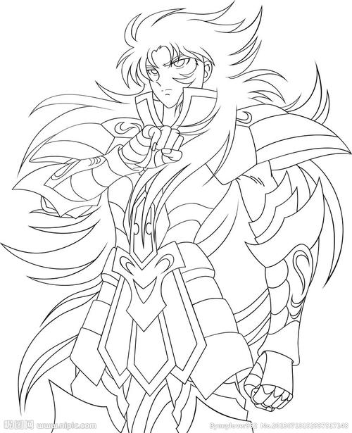 黄金圣斗士撒加图片