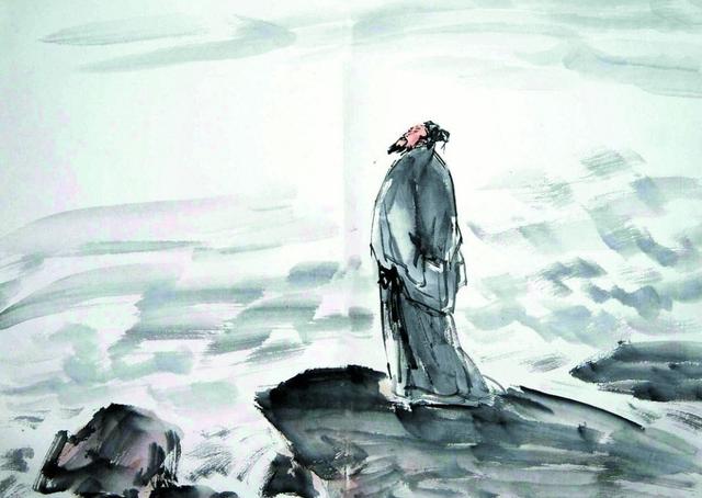 苏轼在词前写到作词背景:"游蕲水清泉寺,寺临兰溪,溪水西流".