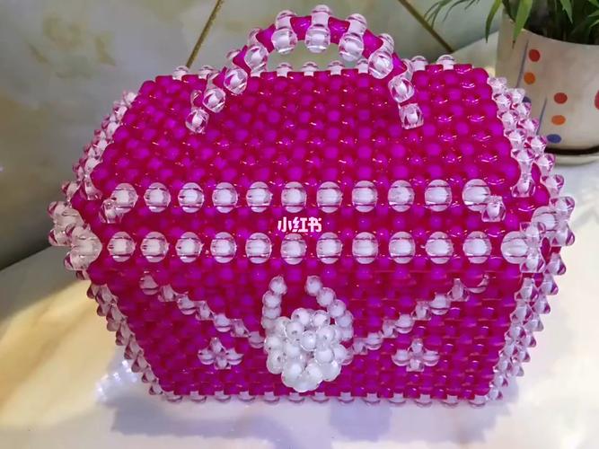 串珠手作百宝箱_串珠_收纳_茶几_化妆品_我的手工日常